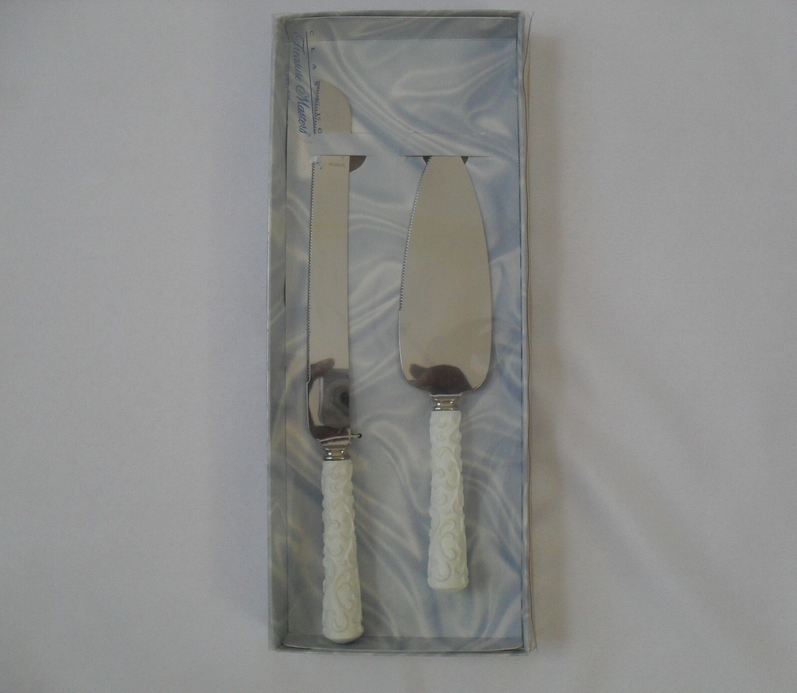 Wedding Cake Knife and Server Set