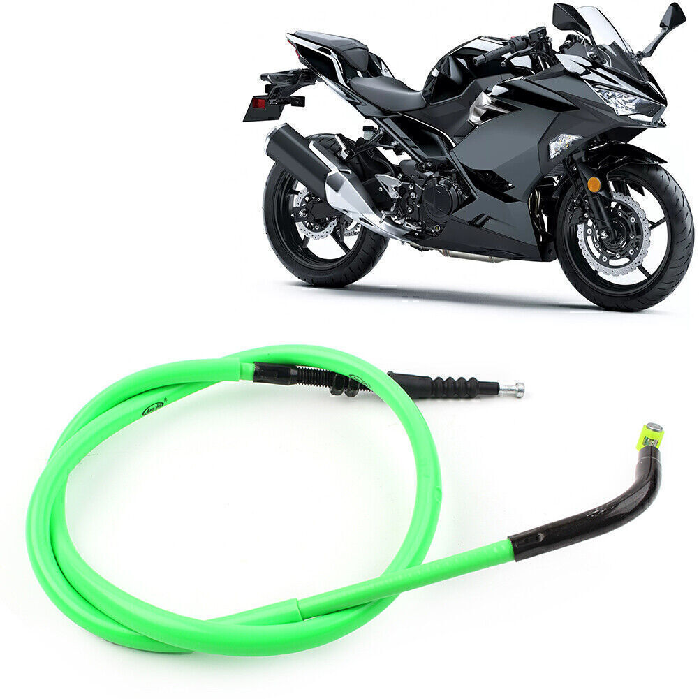 Motorcycle Brake Clutch Cable Replacement For Kawasaki Ninja 400 18-21 green