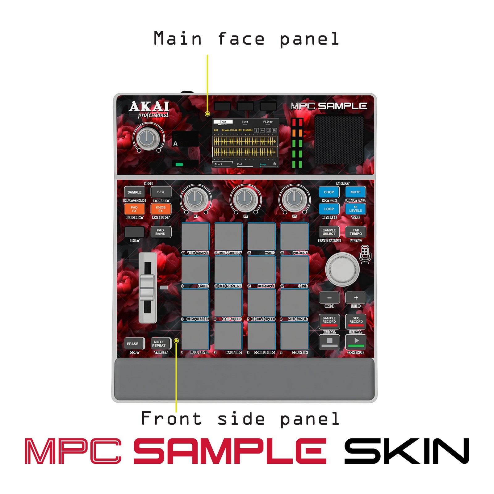 Akai MPC Sample Skin / design21_AB2