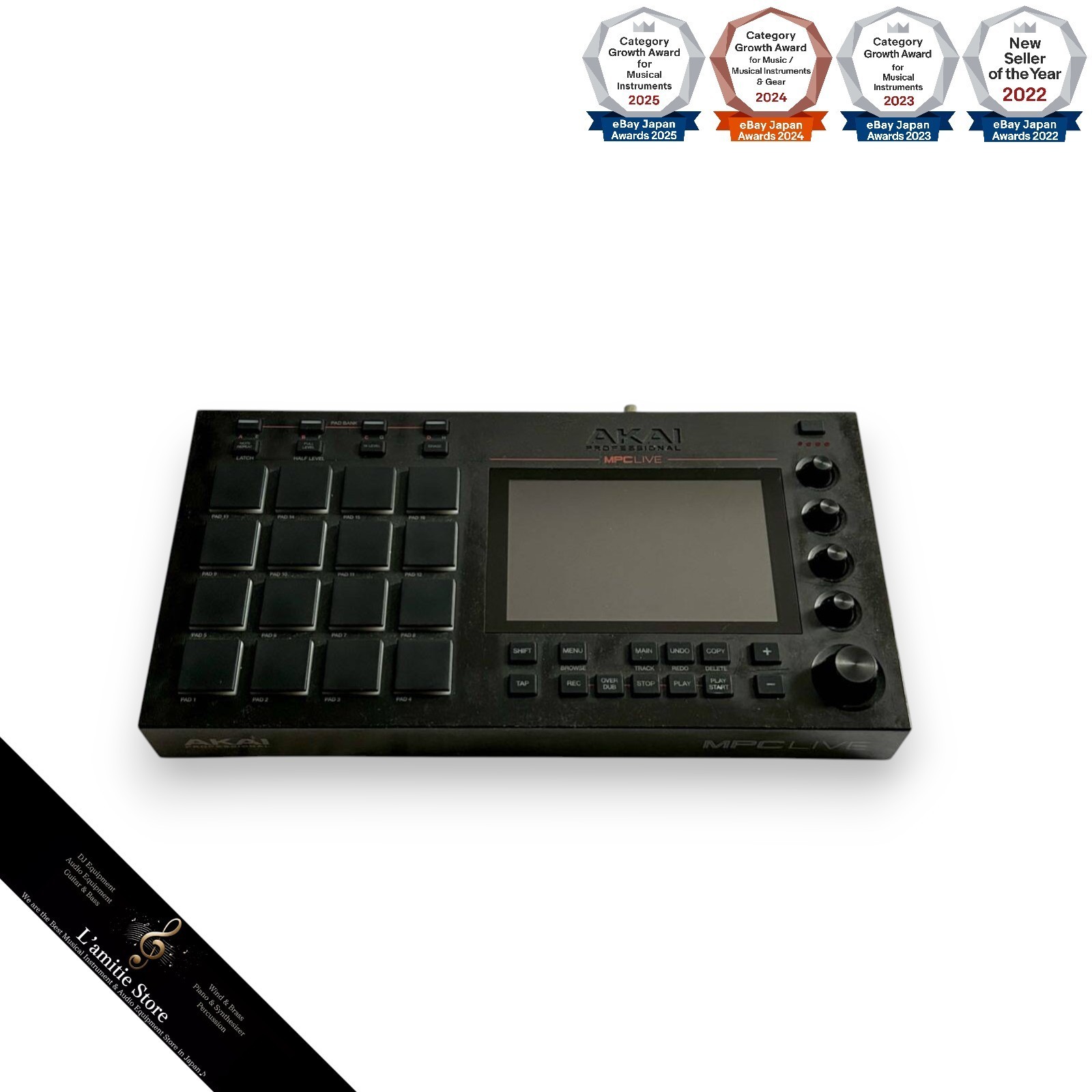Akai Professional MPC Live Production Controller MPCLive Operation Confirmed JP