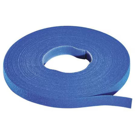 Rip-Tie W-75-1Rl-Bu Cable Tie Roll, 75 Ft L, Blue, Nylon, Polyethylene, 50 Lb