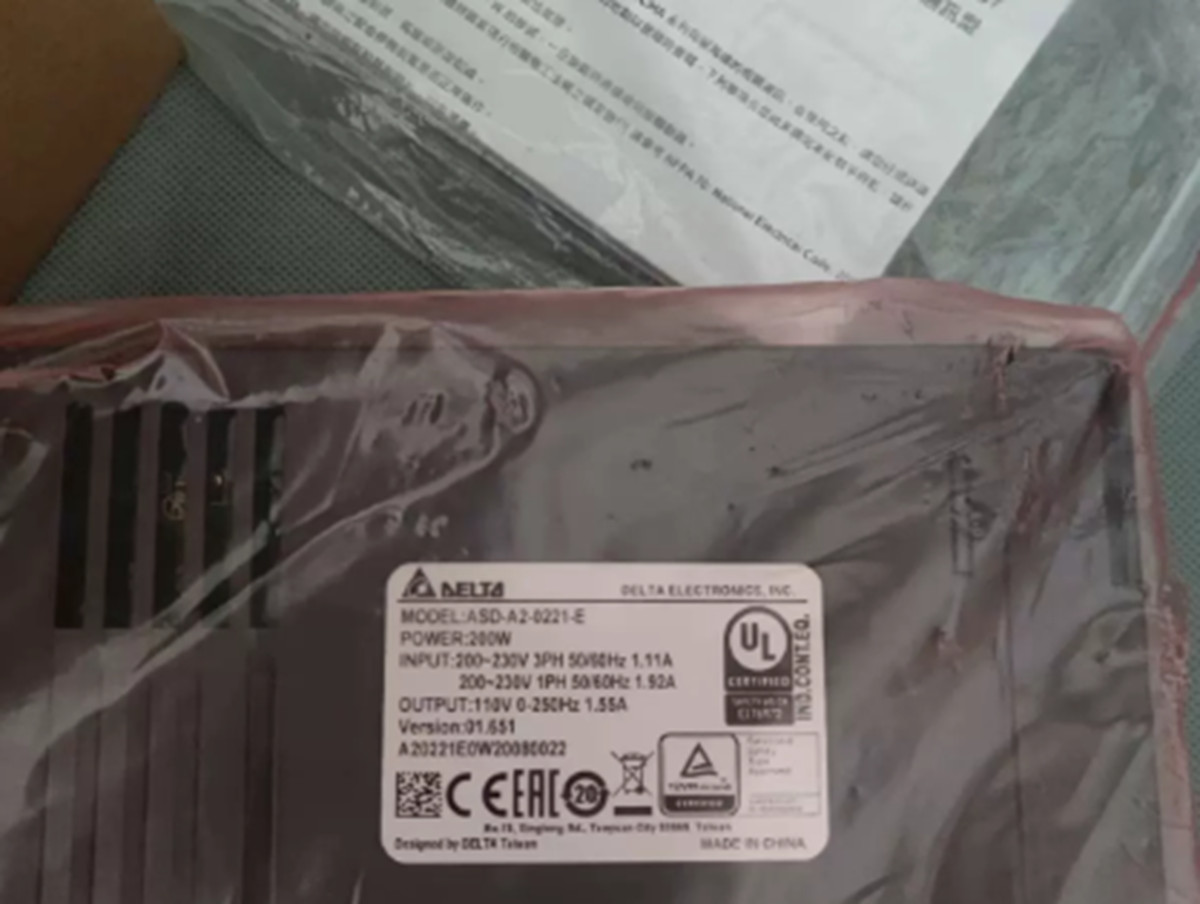 NEW DELTA ASD-A2-0221-E Servo Drive