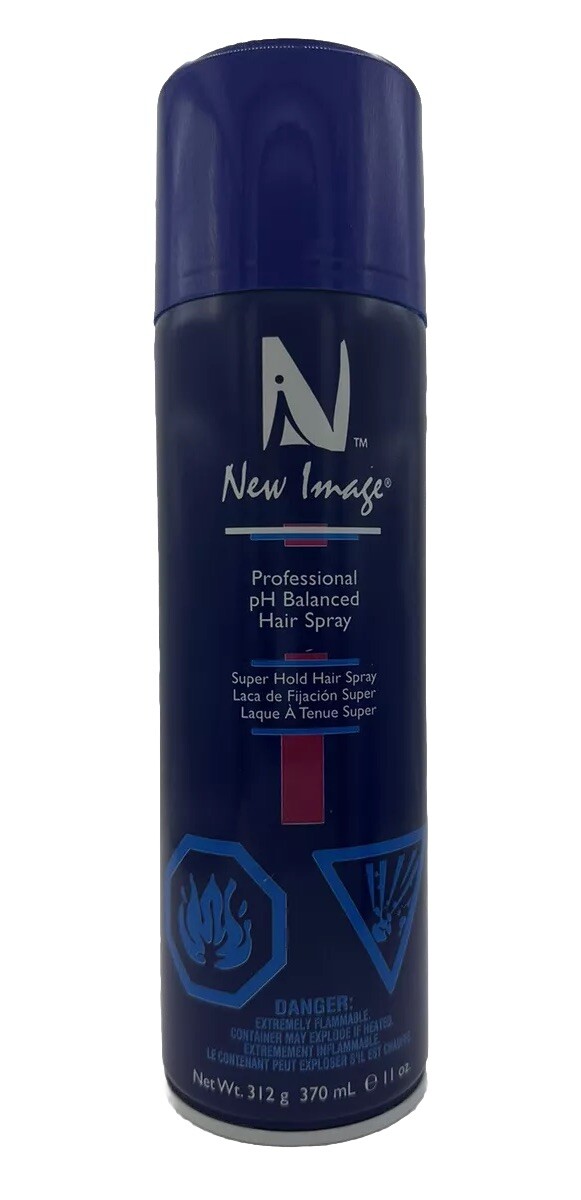 New Image Professional  pH Balanced Super Hold Hair Spray 11 Oz Free Shp