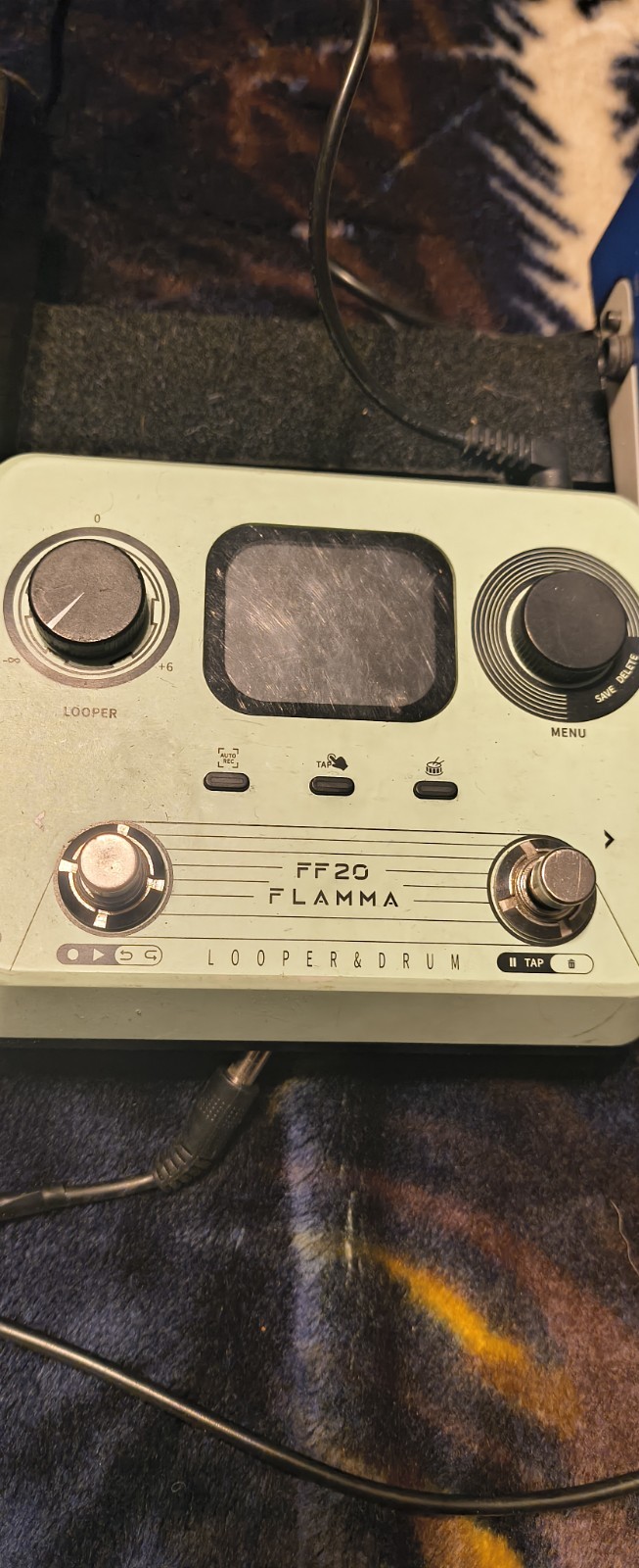 Flamma FF20 Guitar Looper and Drum Pedal