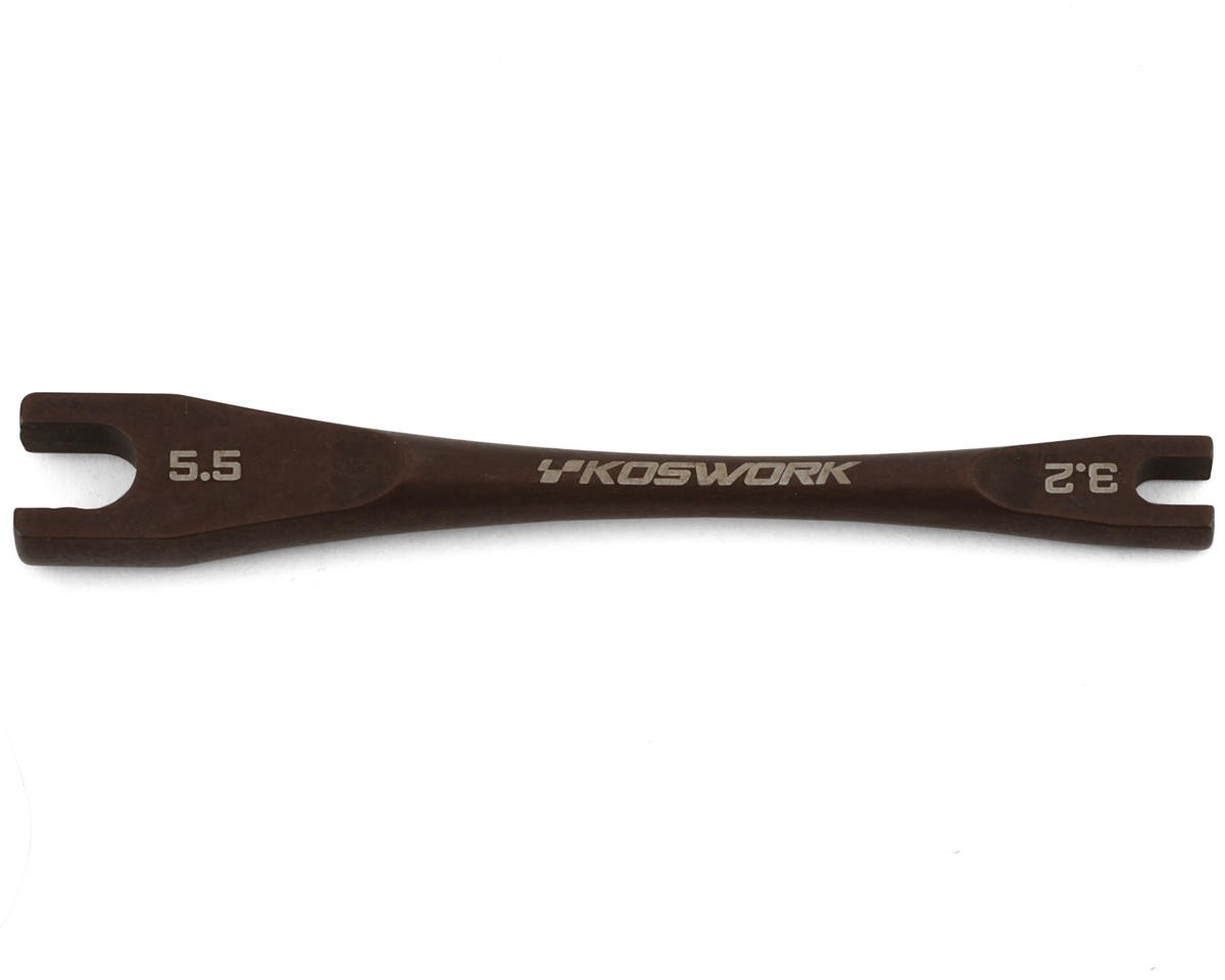 Koswork Steel Turnbuckle Wrench (3.2mm & 5.5mm) [KOS13235]