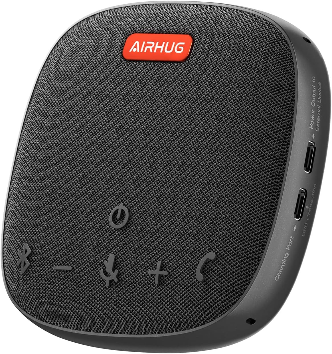 AIRHUG Conference Speaker and Microphone, Bluetooth Speakerphone with 360° Voice