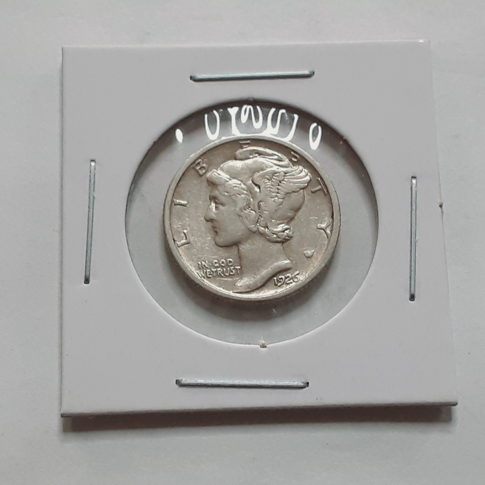 Better Condition AU?  1926 P Mercury Silver Dime Nice Coin!!! J605