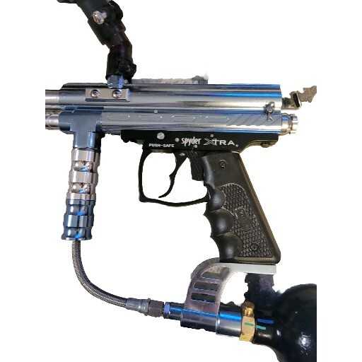 Spyder Xtra Paintball Gun Parts Looks Good Untested 20 O.z C02 Hopper
