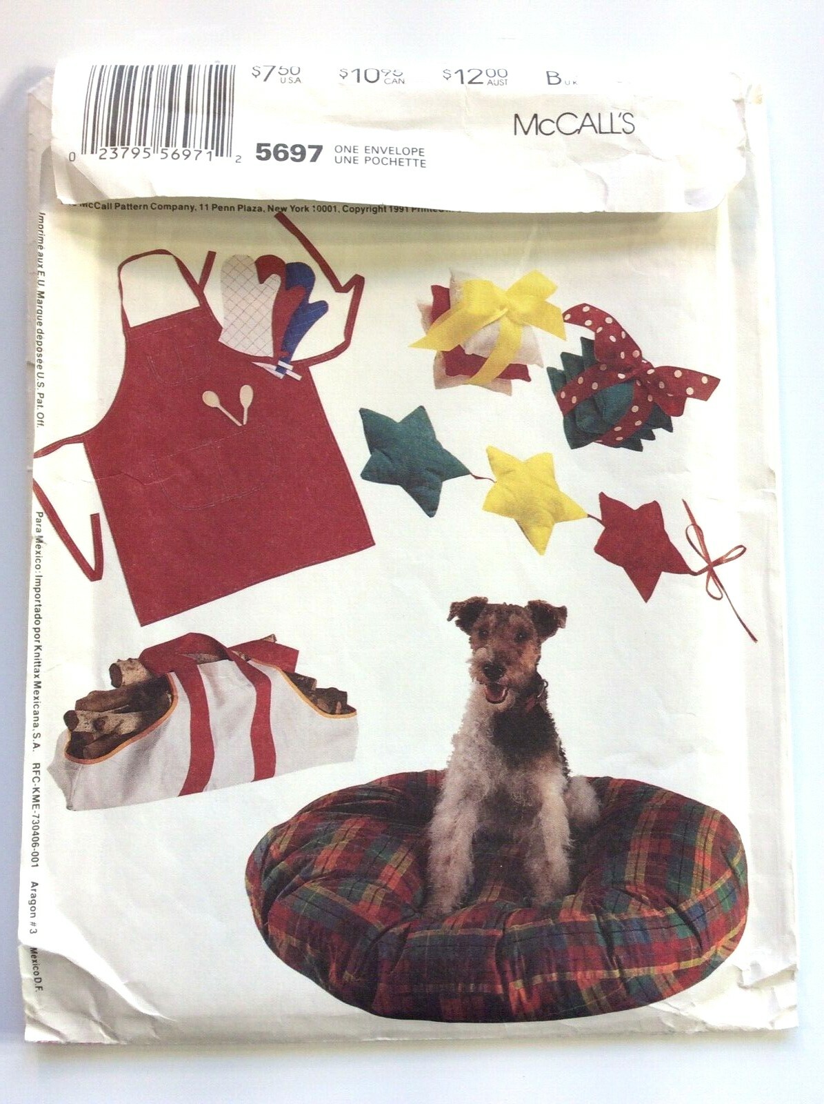 McCall's 5697 QUICK AND EASY CHRISTMAS PRESENTS