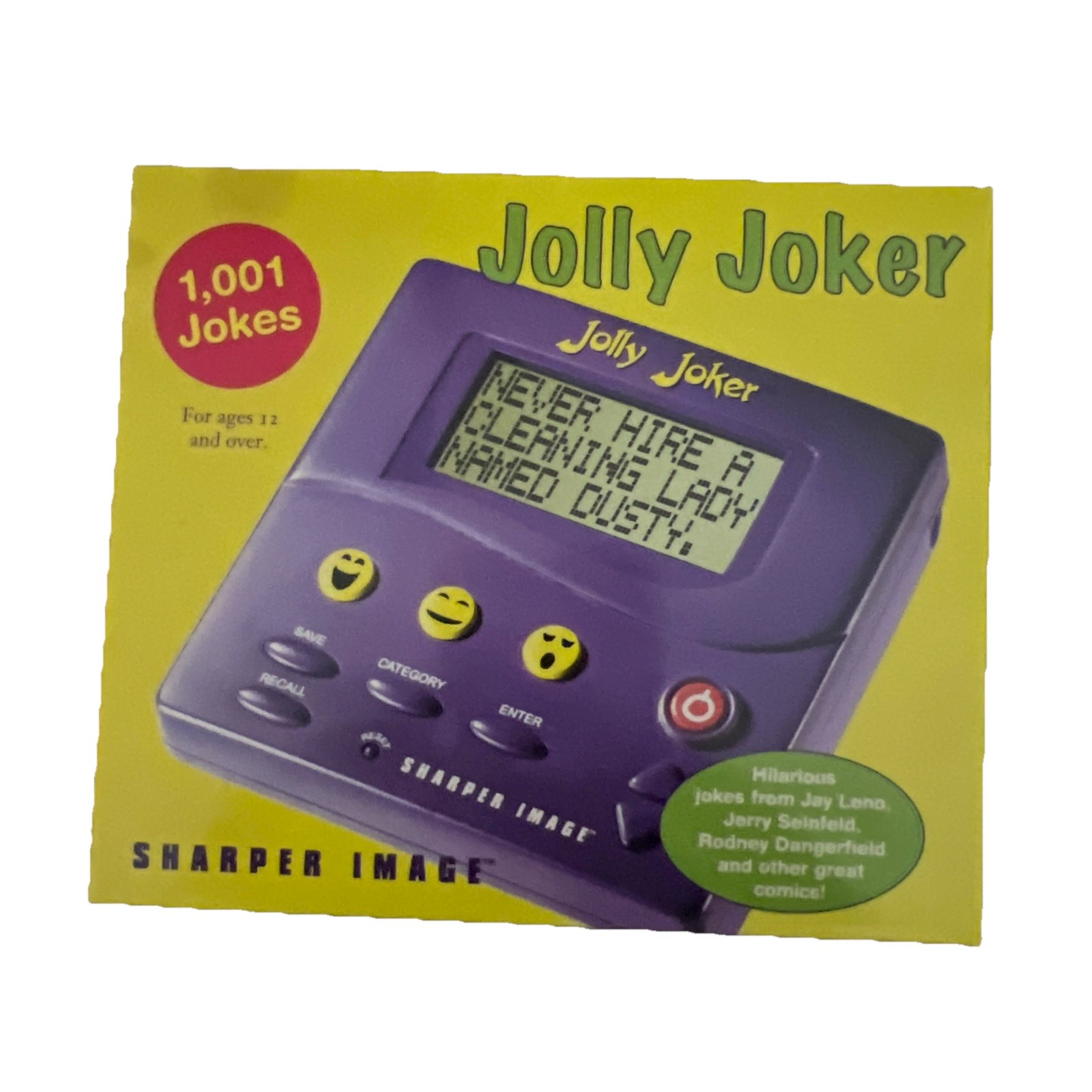 Sharper Image Jolly Joker Electronic Game 2003 FK110 - NEW & SEALED