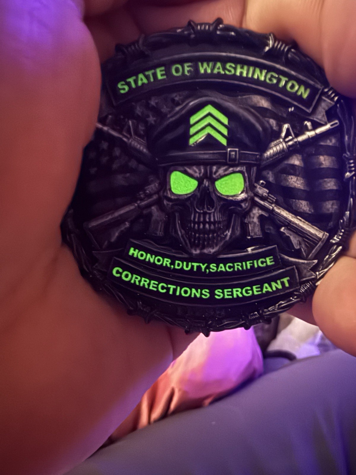 DOC Washington State Department of corrections CRCC 2026 Challenge Coin