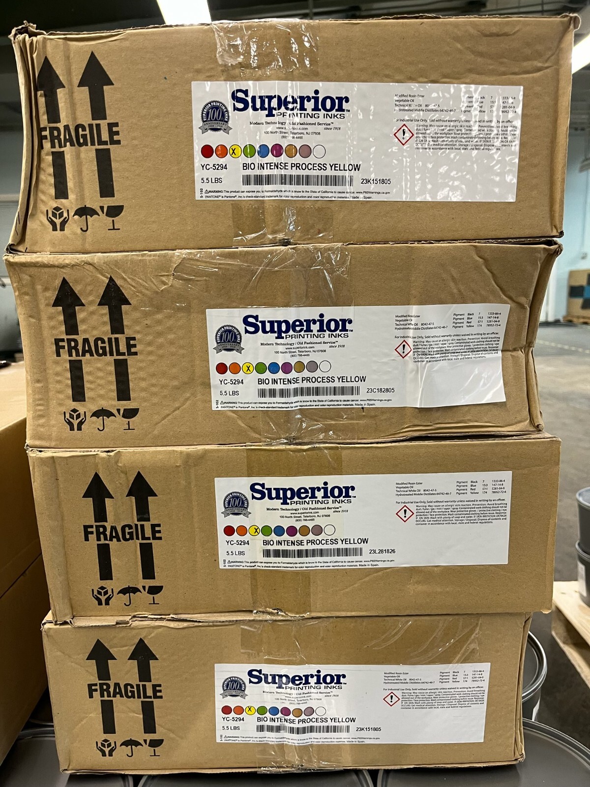 4 Color Process Offset Printing Ink