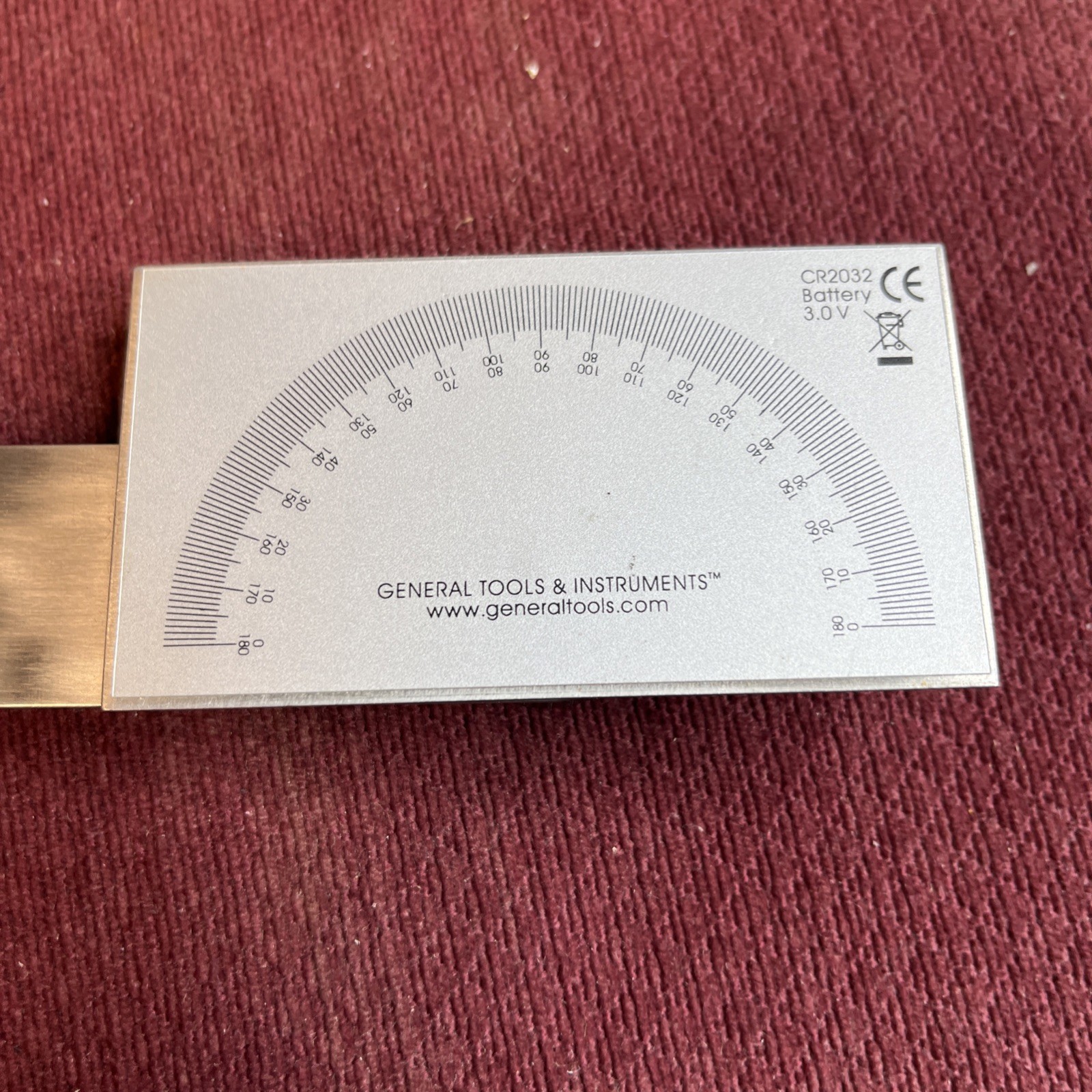 2 - General Tools PROTRACTORS 1- DIGITAL, 1-MANUAL