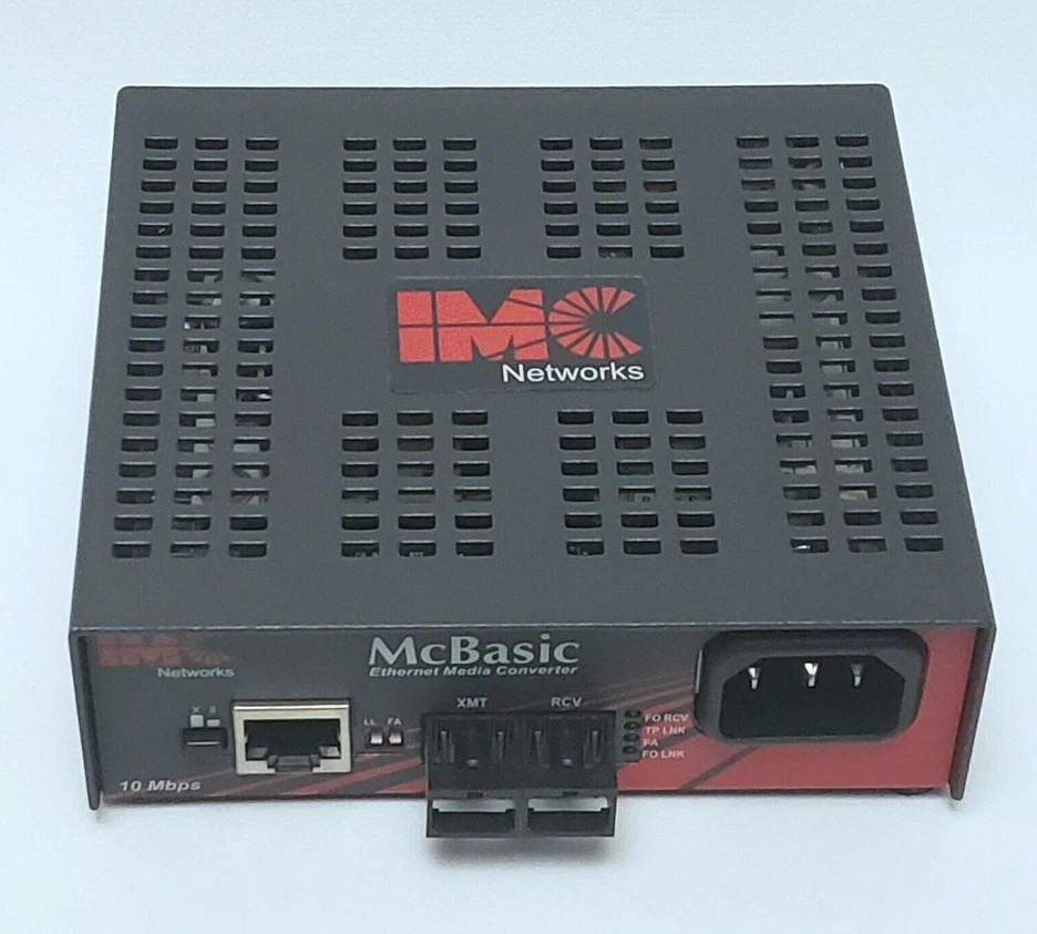 IMC MM850 Networks McBasic 10/100 Fast Ethernet Media Converter