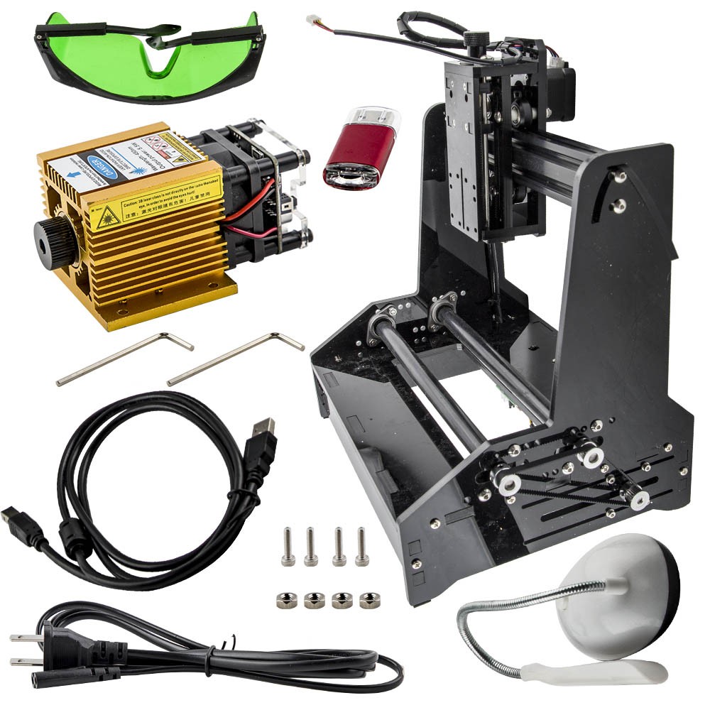 110V Cylindrical Laser Engraving Machine Desktop Metal Engraver Clearance