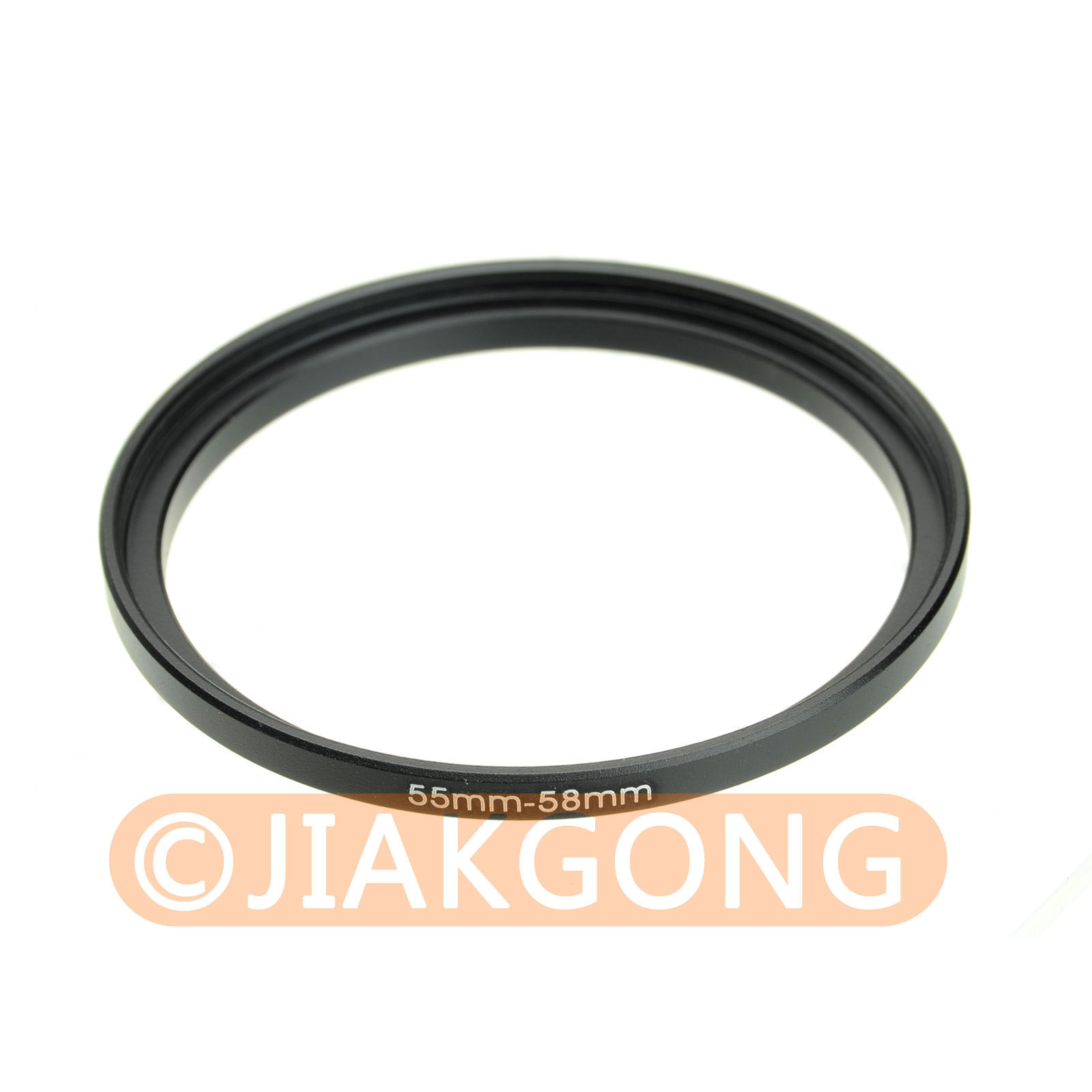 55mm-58mm 55-58 mm Step Up Filter Ring Stepping Adapter