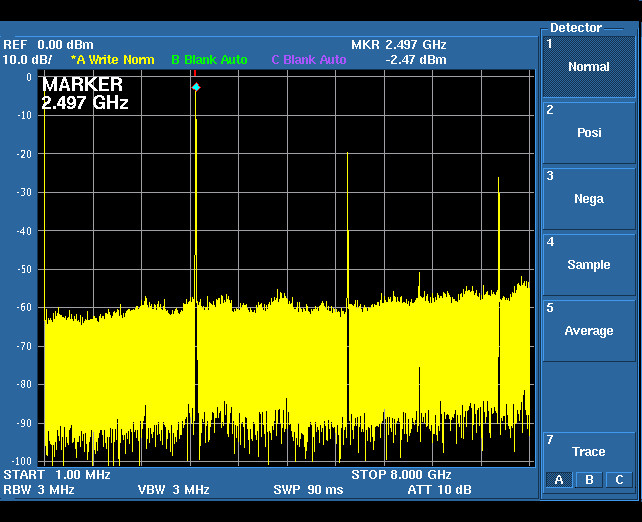 Quality ADF4350 Module STM32 Sweep RF Signal Source TFT Color Touch Screen