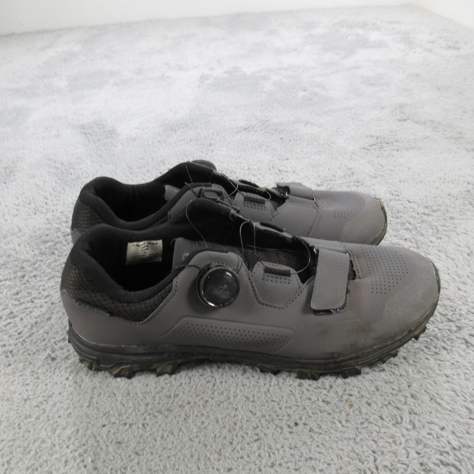 Pearl Izumi X-Alp Summit Cycling Shoes Mens EU 44 Gray MTB SPD 2-Bolt Cleats