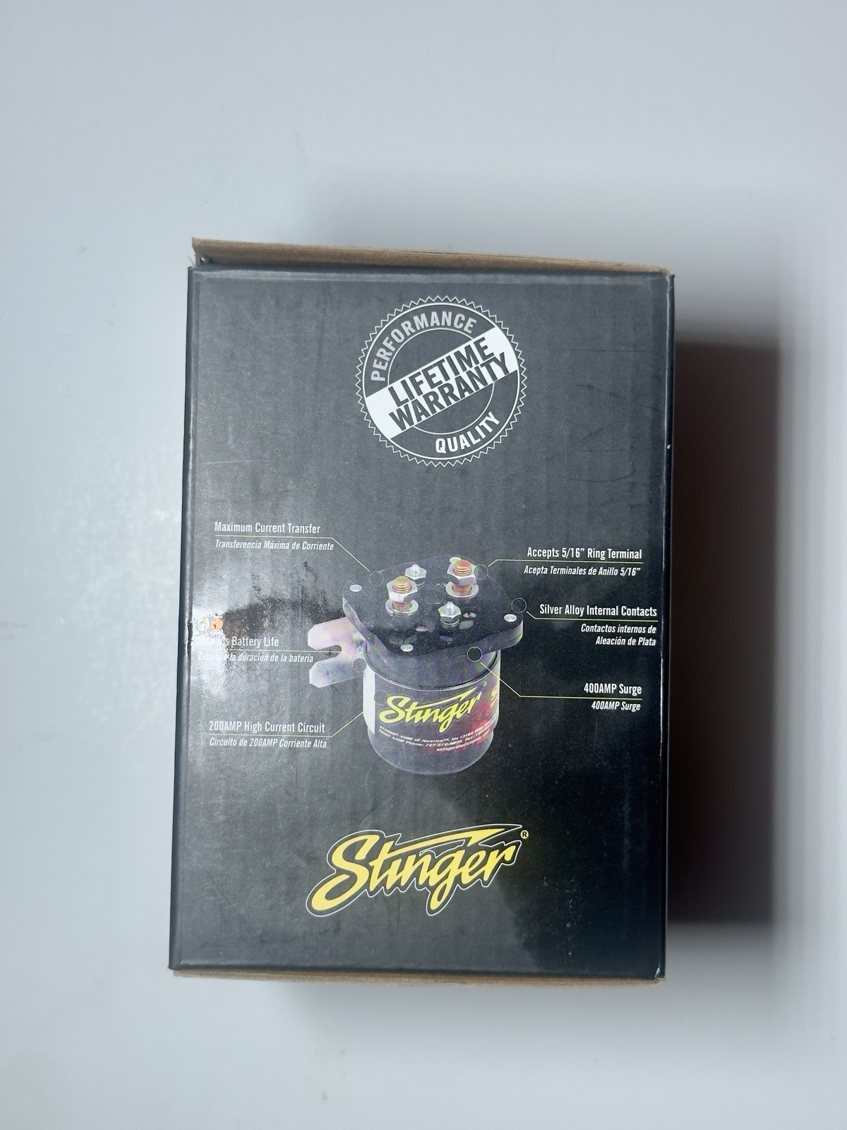 Stinger SGP32 200-Amp Battery Relay and Isolator
