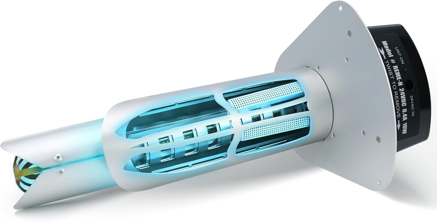 Whole-House HVAC Duct UV Light System for Residential & Commercial HVAC Systems