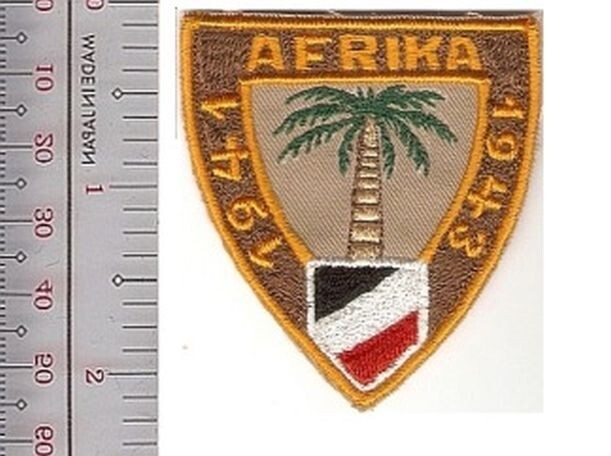 Germany Army Wehrmacht WWII Afrika Korps Veterans Blazer Crest  small NO TARIFF