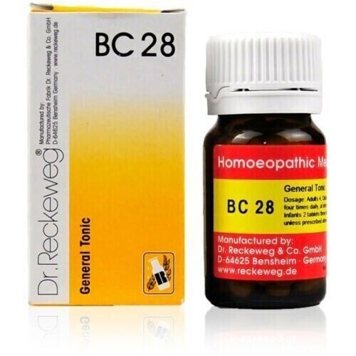 Dr. Reckeweg Bio Combination 28 (BC 28) Biochemic Tablets 20g Homeopathy Remedy