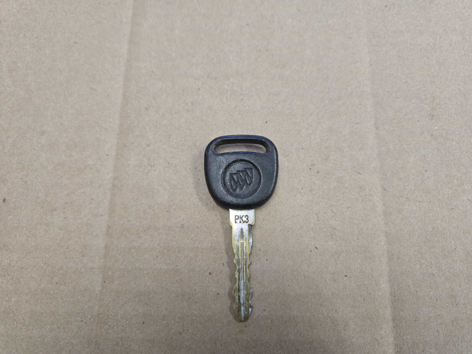 Buick OEM Factory Black & Chrome Ignition Door Key