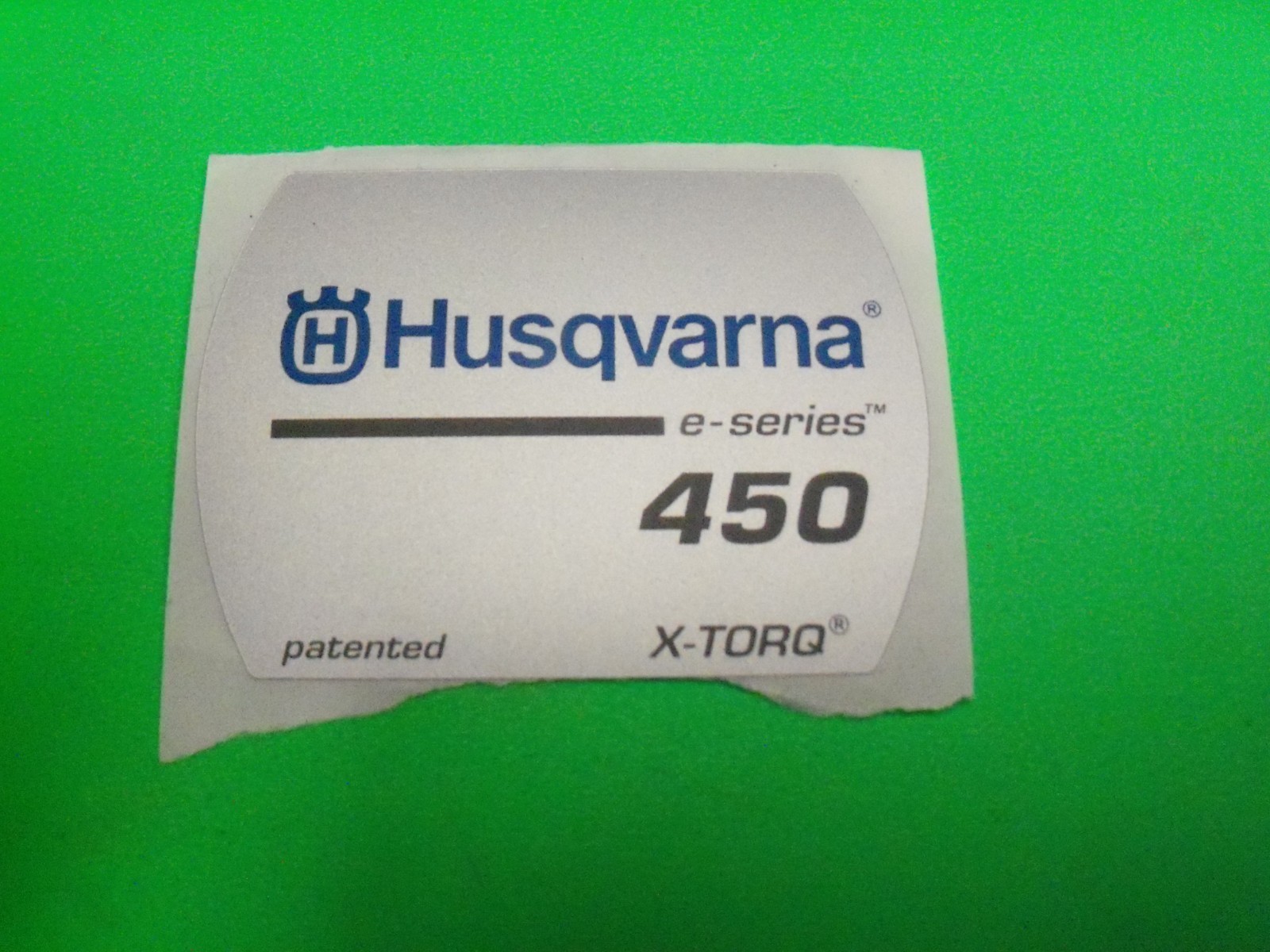 New Original Husqvarna OEM 450  sticker decal 544377102 FACTORY