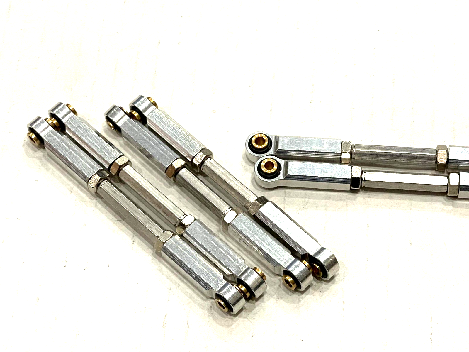 6pcs Aluminum Steering & Suspension Link Set for Losi 8ight Buggy 3.0/4.0