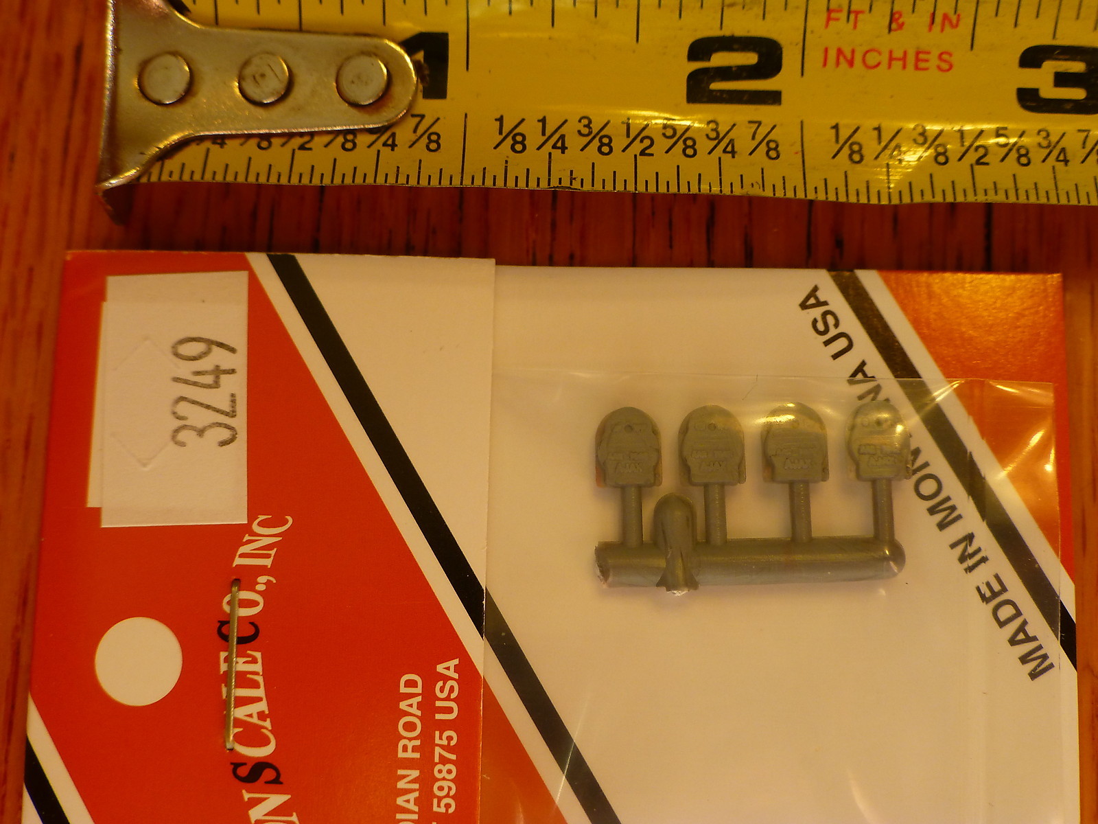 Precision Scale HO #3249 Housing, Lat Ajax Type, Plastic (4)