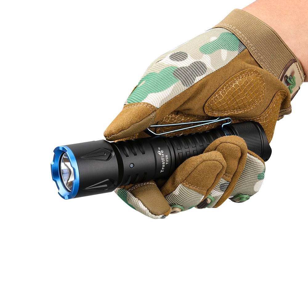 Trustfire 2000 LM Dual-Tail-Switch led Tactical Flashlight One-Touch Strobe US