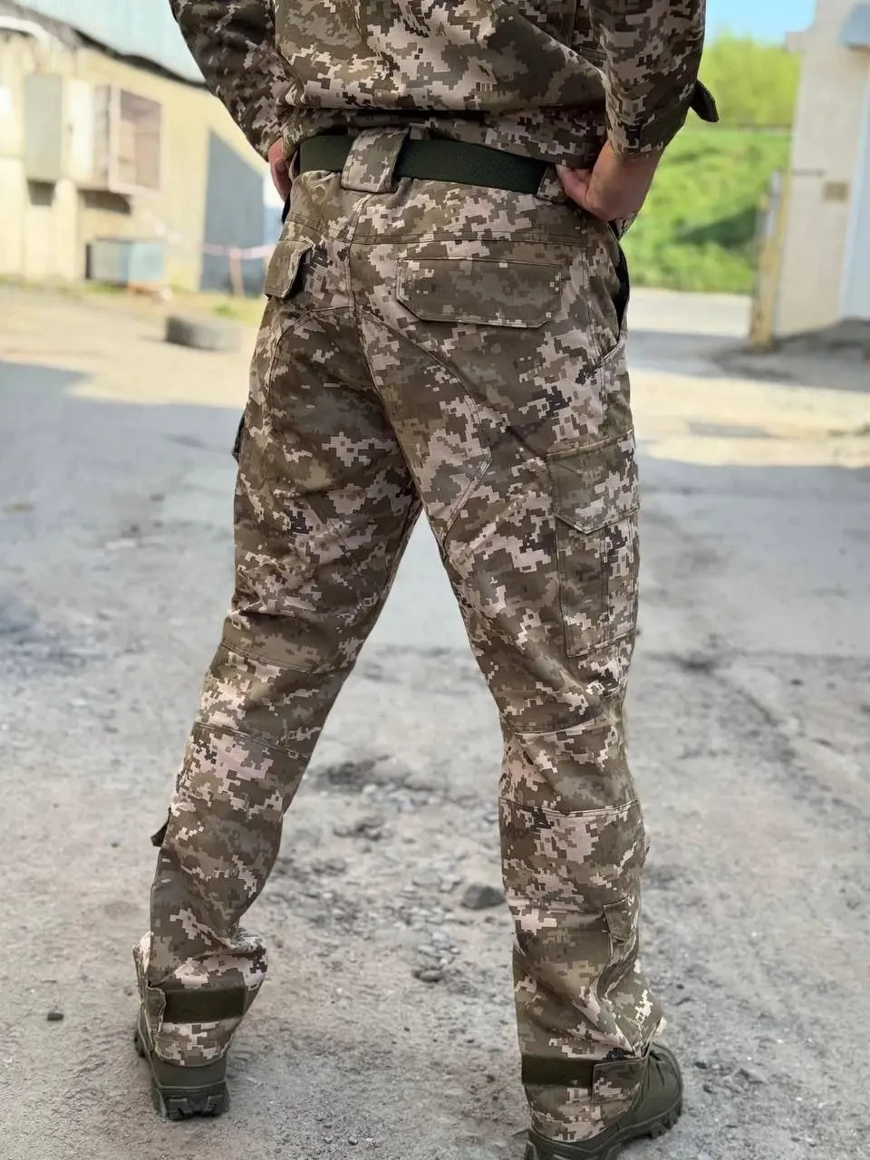 Tactical military uniform, pixel💛💙