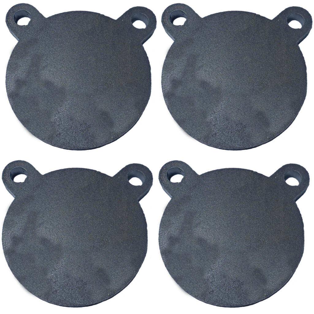 Tactical Scorpion Gear AR500 Steel Shooting Range Target Lot of 4 4" x 1/4" Gong