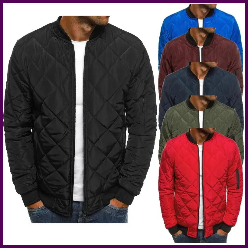 2025 new Men's Fashion Classic Zipper Men's Jacket Versatile Men's Winter Jacket