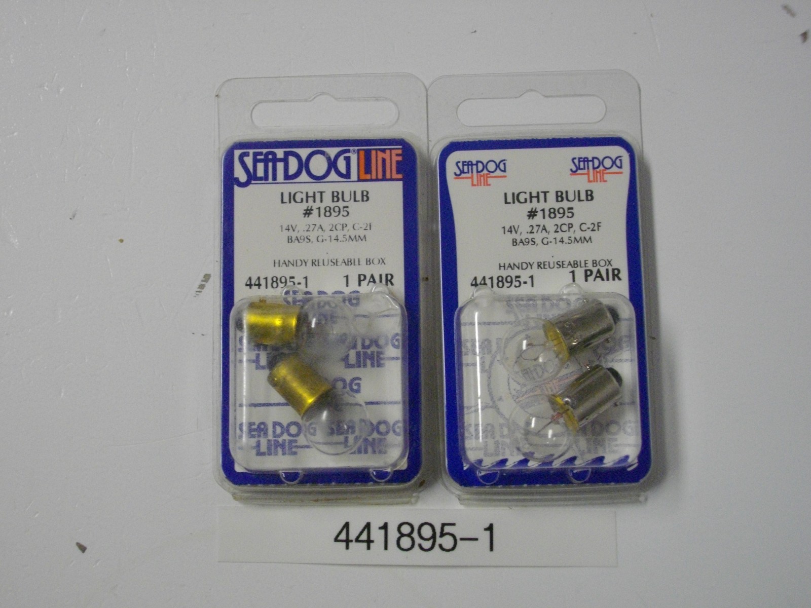 Sea-Dog Line 441895-1 BA95 #1895 2 Packs of 2 Each 4 Total