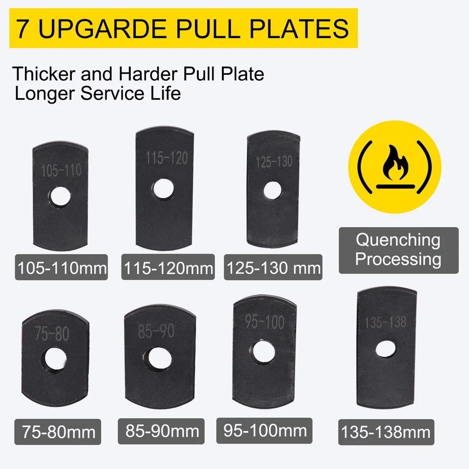 Liner Puller Cylinder Liner Puller Dry / Wet for 75-138 mm Diesel Engine