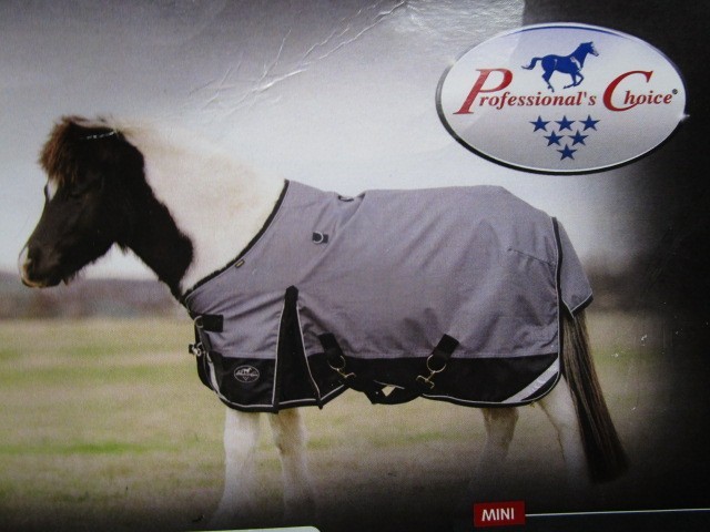 NEW Professional's Choice 1200 Denier No Fill Turnout Sheet 60" Pony Rain sheet