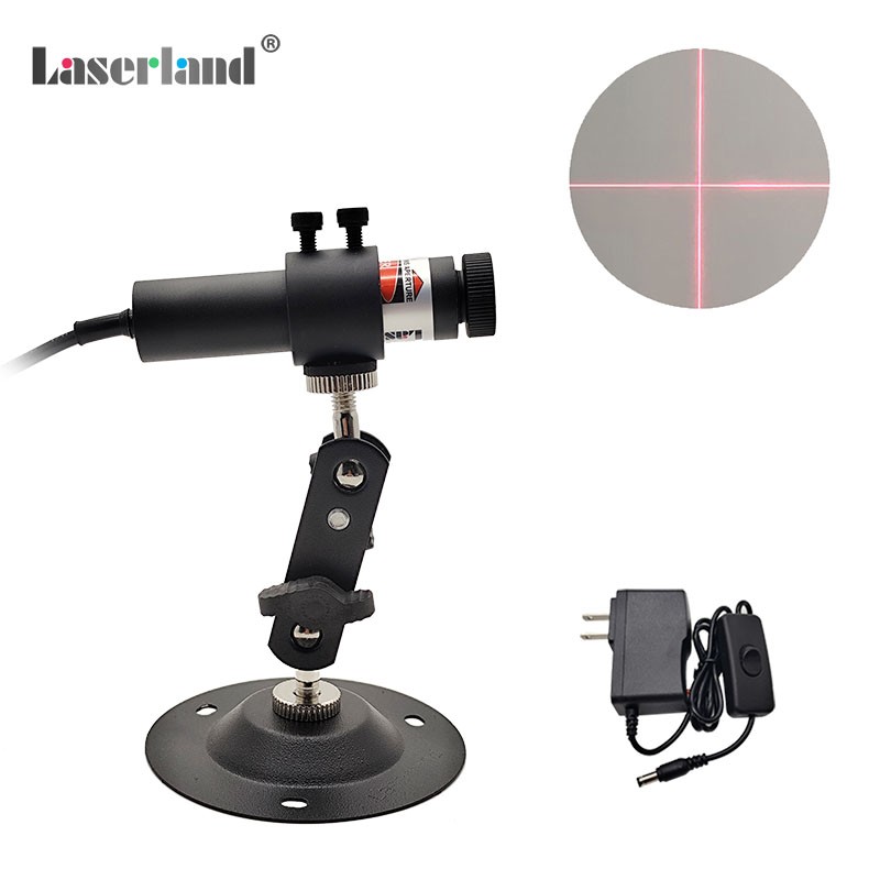 650nm 200mW Red Cross Diode Laser Module Focusable Marker Location