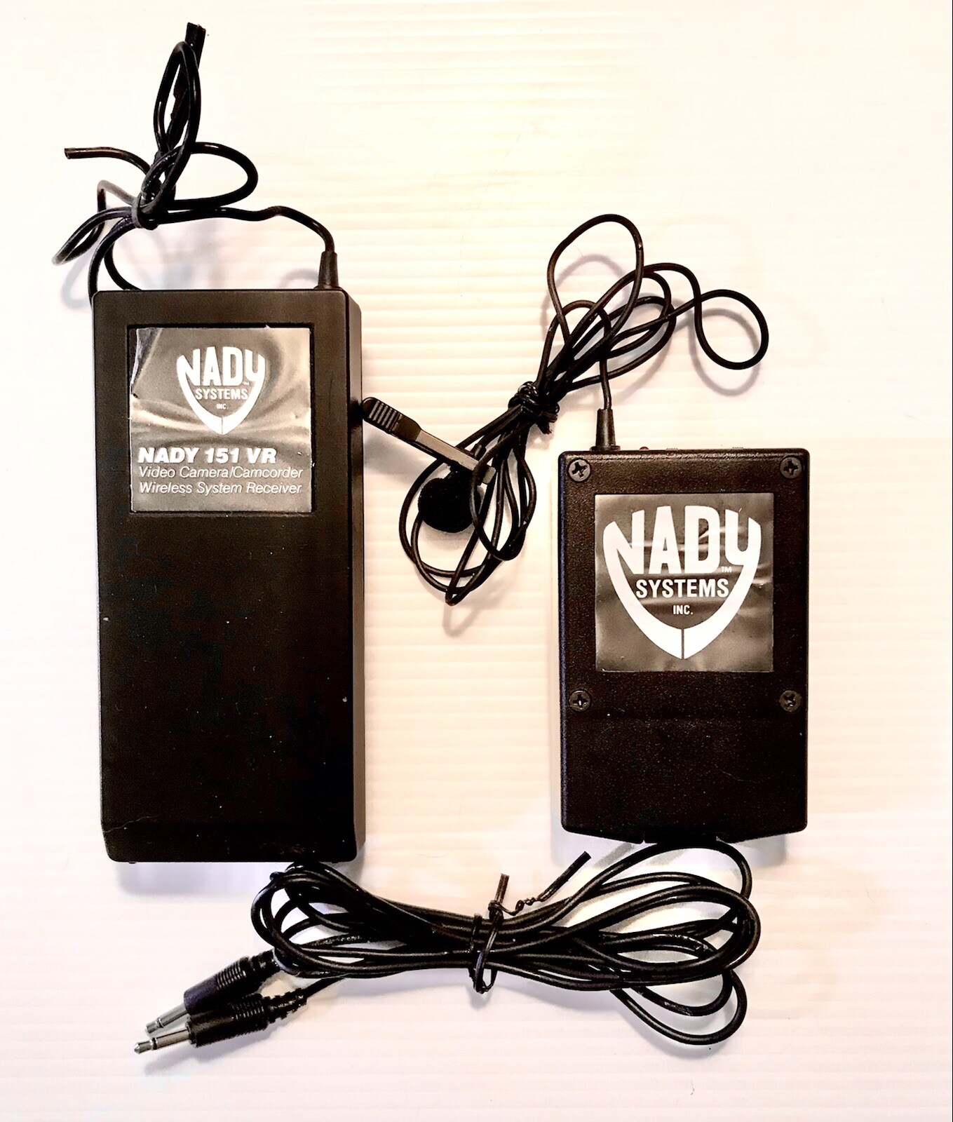 Vintage Nady 151 VR Wireless Microphone System for Video Cameras & Camcorders