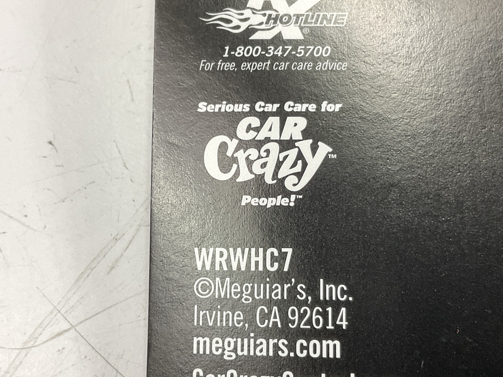 Meguiar's WRWHC7 7" Soft Buff Rotary Heavy Cutting Wool Pad