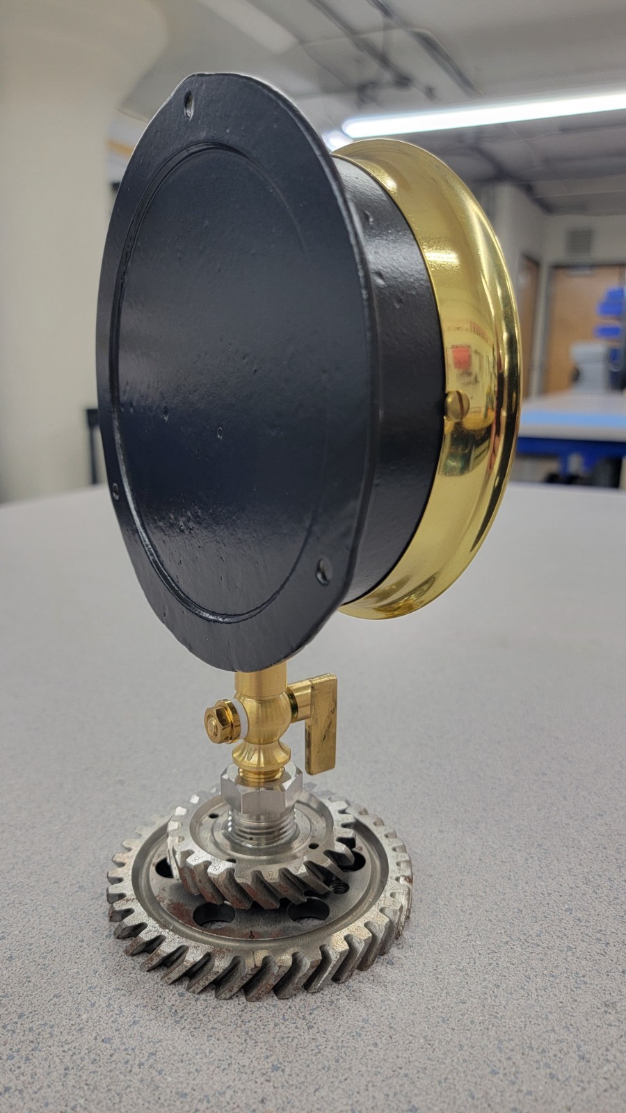 Antique Steam Pressure Gauge