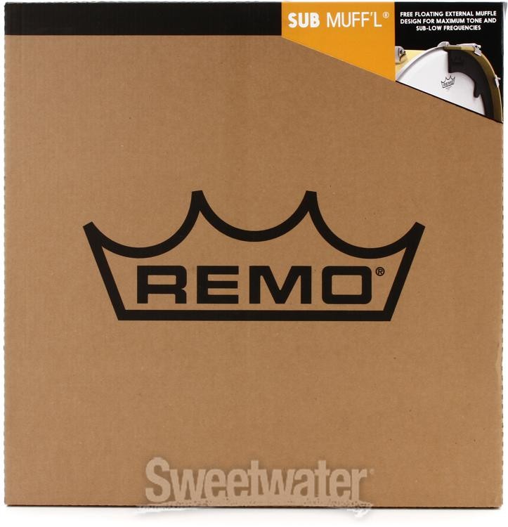 Remo External Sub Muffl Bass Drum System - 24"