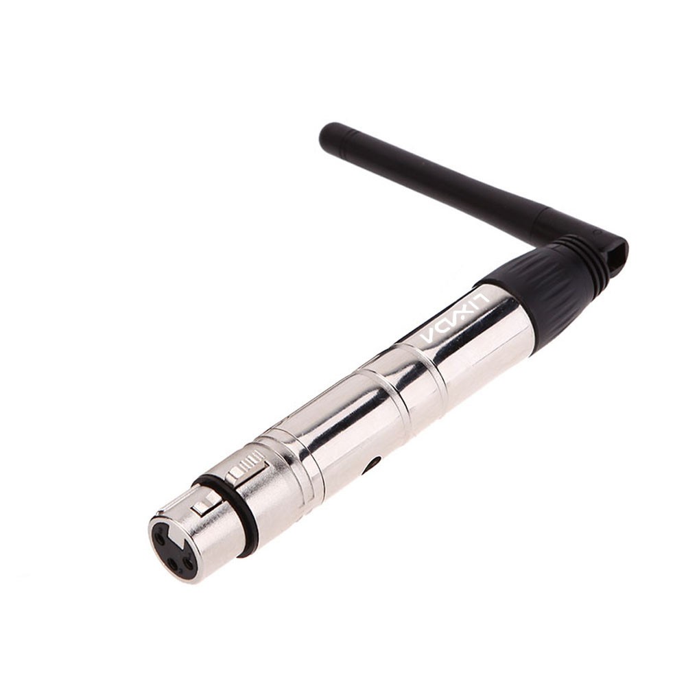 Lixada 2.4G ISM DMX512 Wireless Female XLR Receiver LED Lighting For Stage MTBJ
