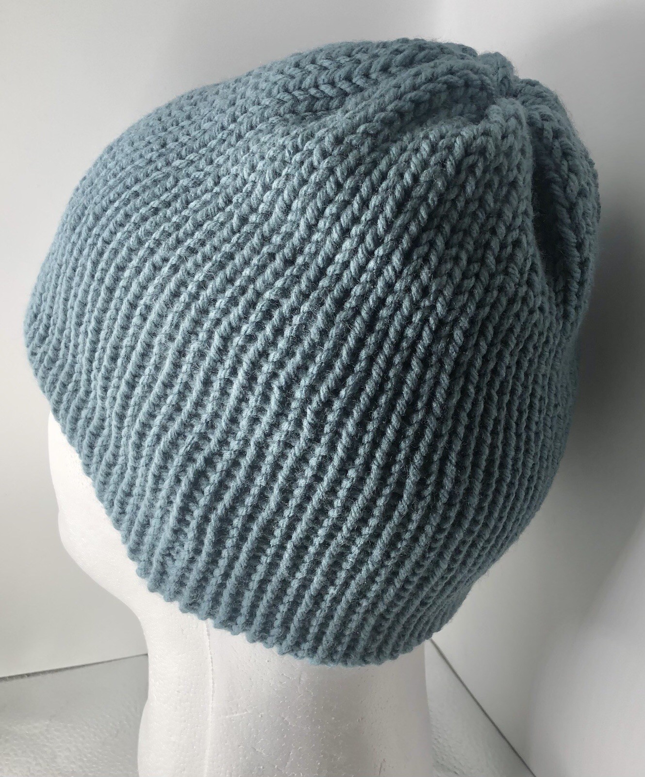 “Harbor Life” Hand Made Knitted Beanie 100% Acrylic Double Insulated Made In USA