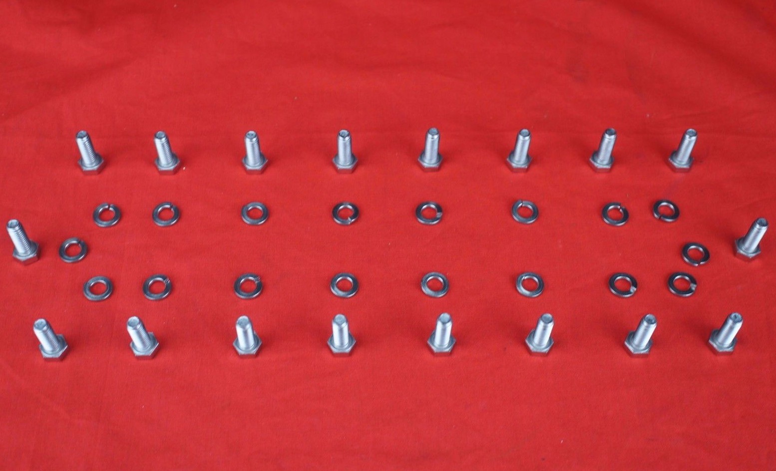 IH Farmall International Cub Stainless Steel Radiator Bolt Washer Kit Lo-Boy Set