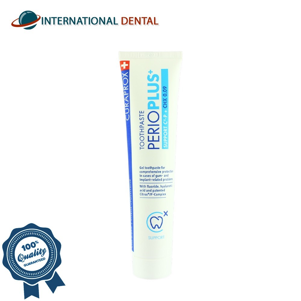 Curaprox Perio Plus Toothpaste CHX 0.09% 75ml Gum Care Support Dental Paste