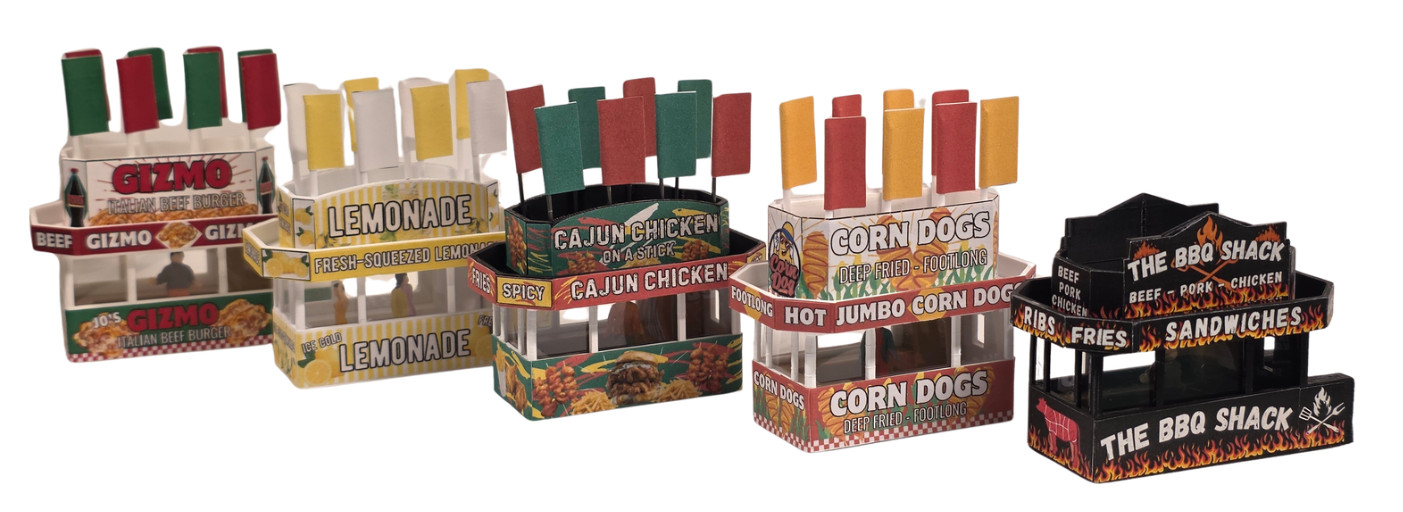HO Scale Food Stand