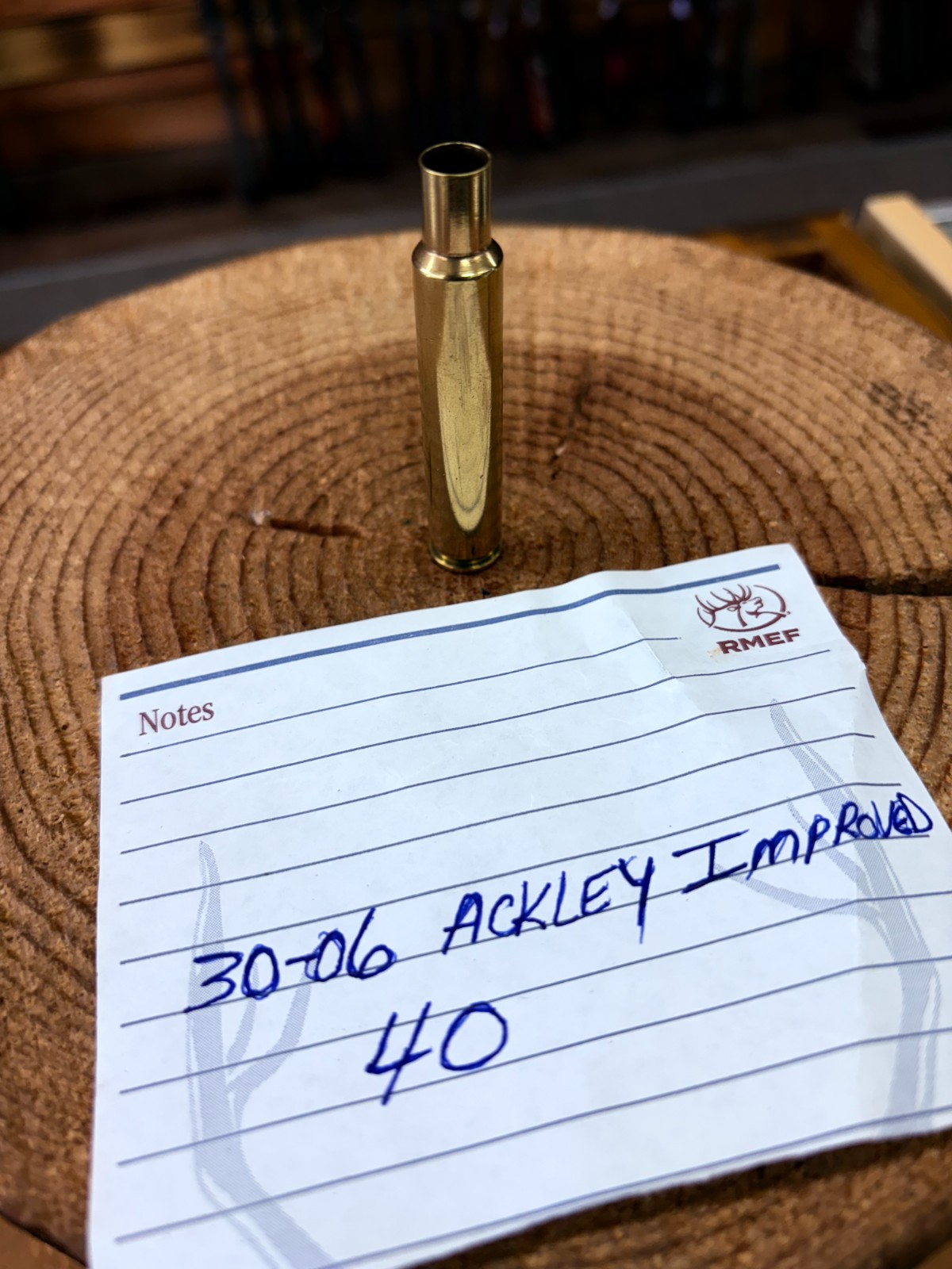 30-06 Ackley Improved 58 Brass Casings Fired Once