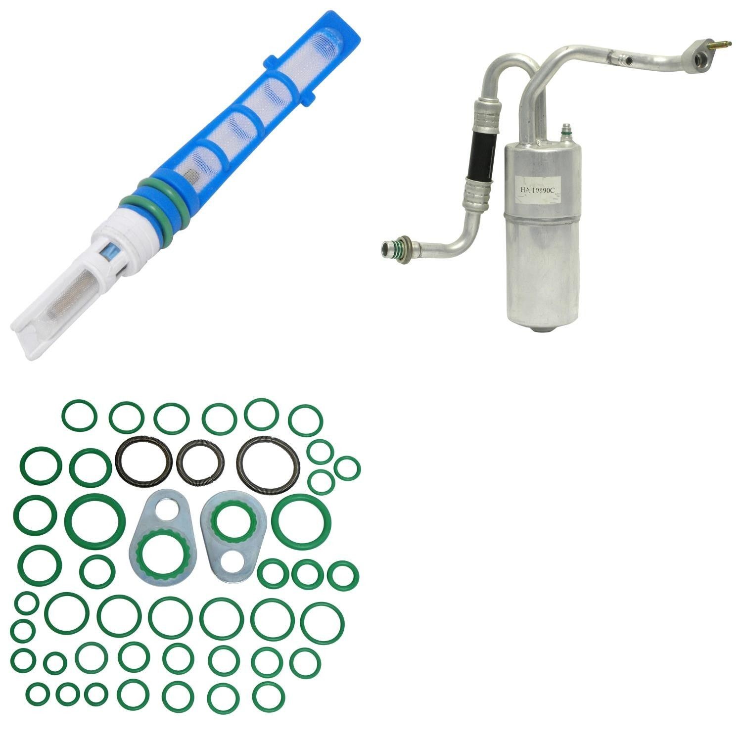 UAC AK 1089 A/C System Repair Kit For 08-10 F-250 SD F-350 SD F-450 SD F-550 SD