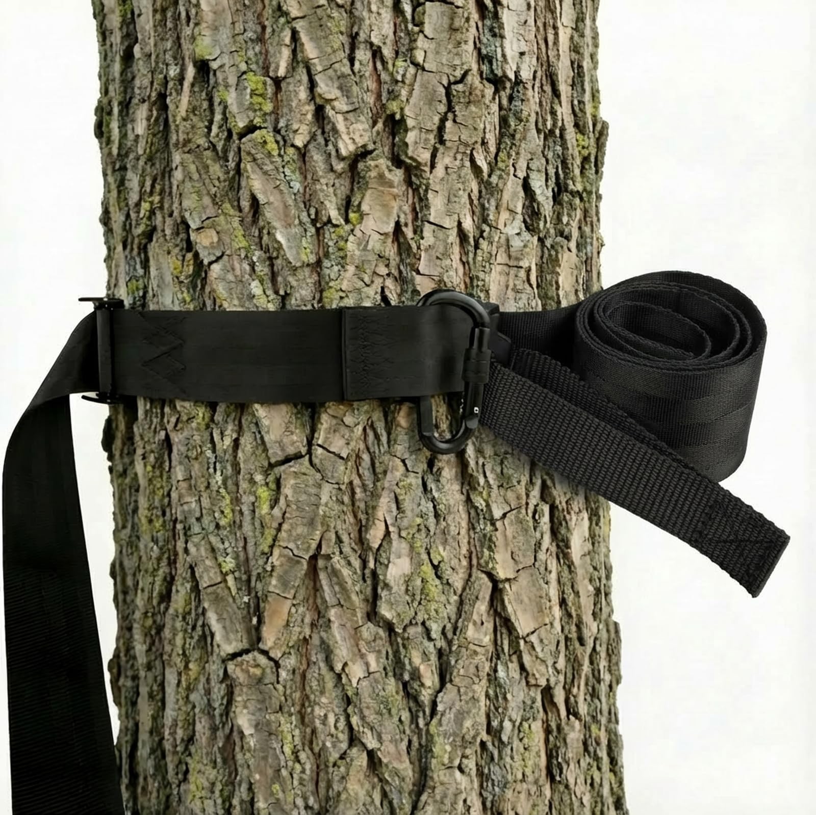 Quick-Connect Treestrap with Muddy - Hunting Harness Strap Treestand Belt wit...